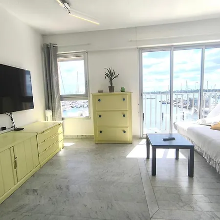 5060 Cap D'agde- 6 Pers - T2 Loggia 1ere Ligne Vue Port Avec Connexion Wifi Et Parking Apartamento *
